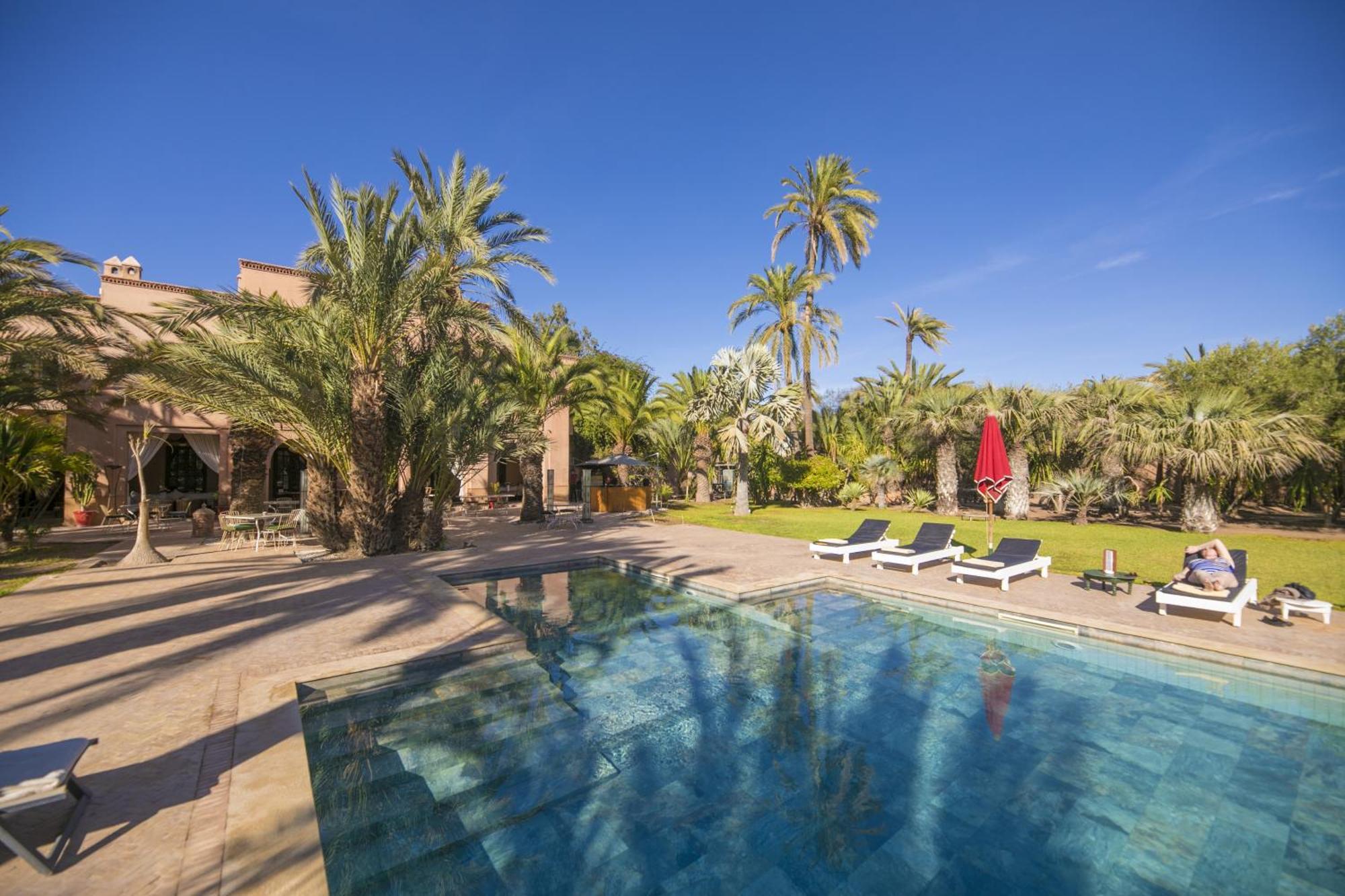 Villa Le Perroquet Bleu Marraquexe Exterior foto